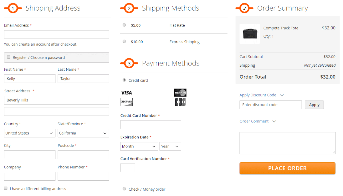 Magento2 Onepagecheckout Extension by OneStepCheckout