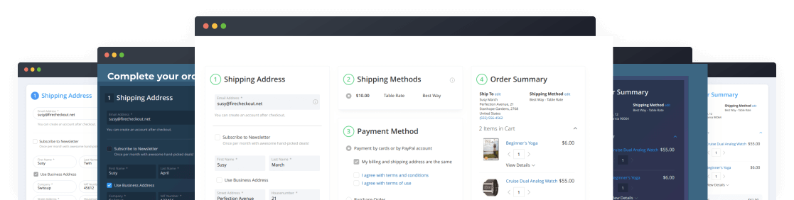 Firecheckout Page Designs