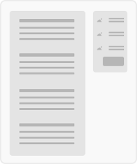 One Column Layout (Expanded)