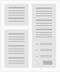 Two Columns Layout With Sticky Review Section