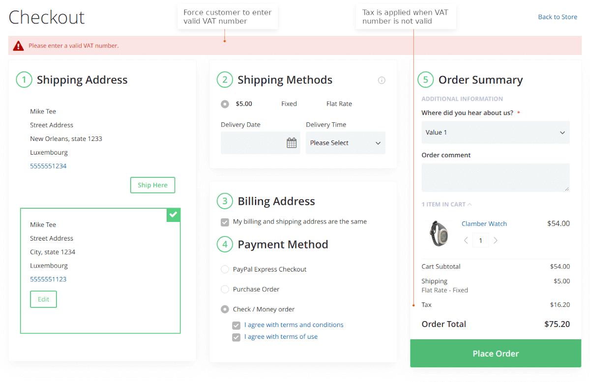 Tax Vat Validation